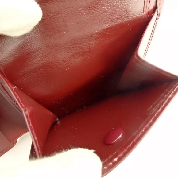 AUTH Must De Cartier Leather Bifold Wallet - Picture 10 of 11